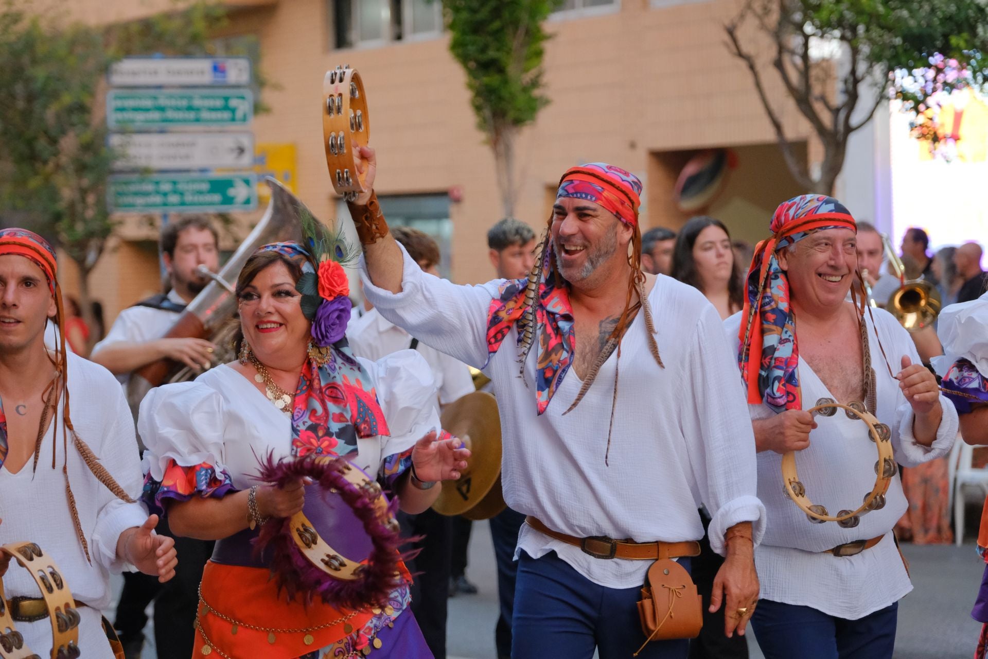 Espectacular Entrada Cristiana en las fiestas de Altozano