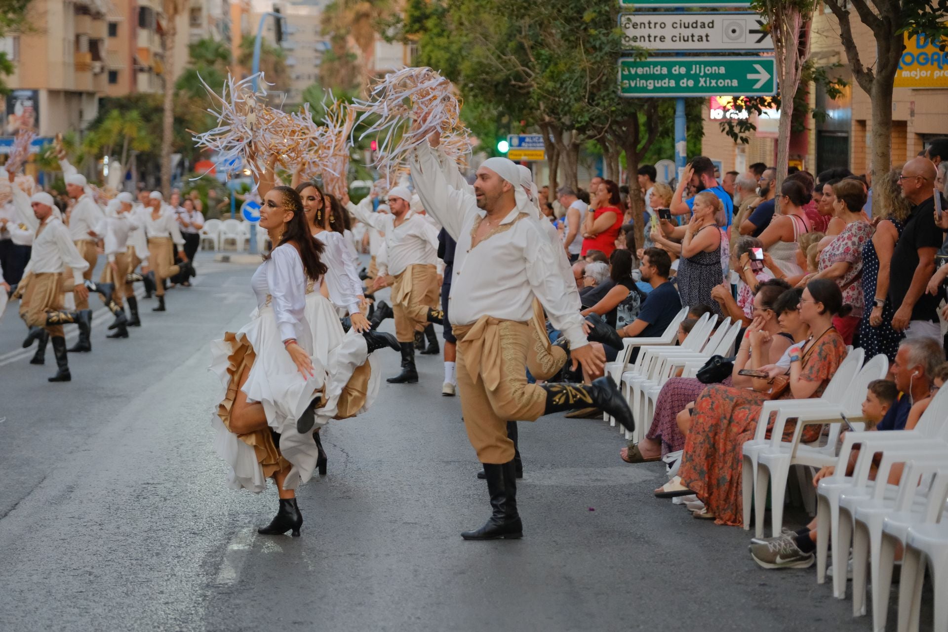 Espectacular Entrada Cristiana en las fiestas de Altozano