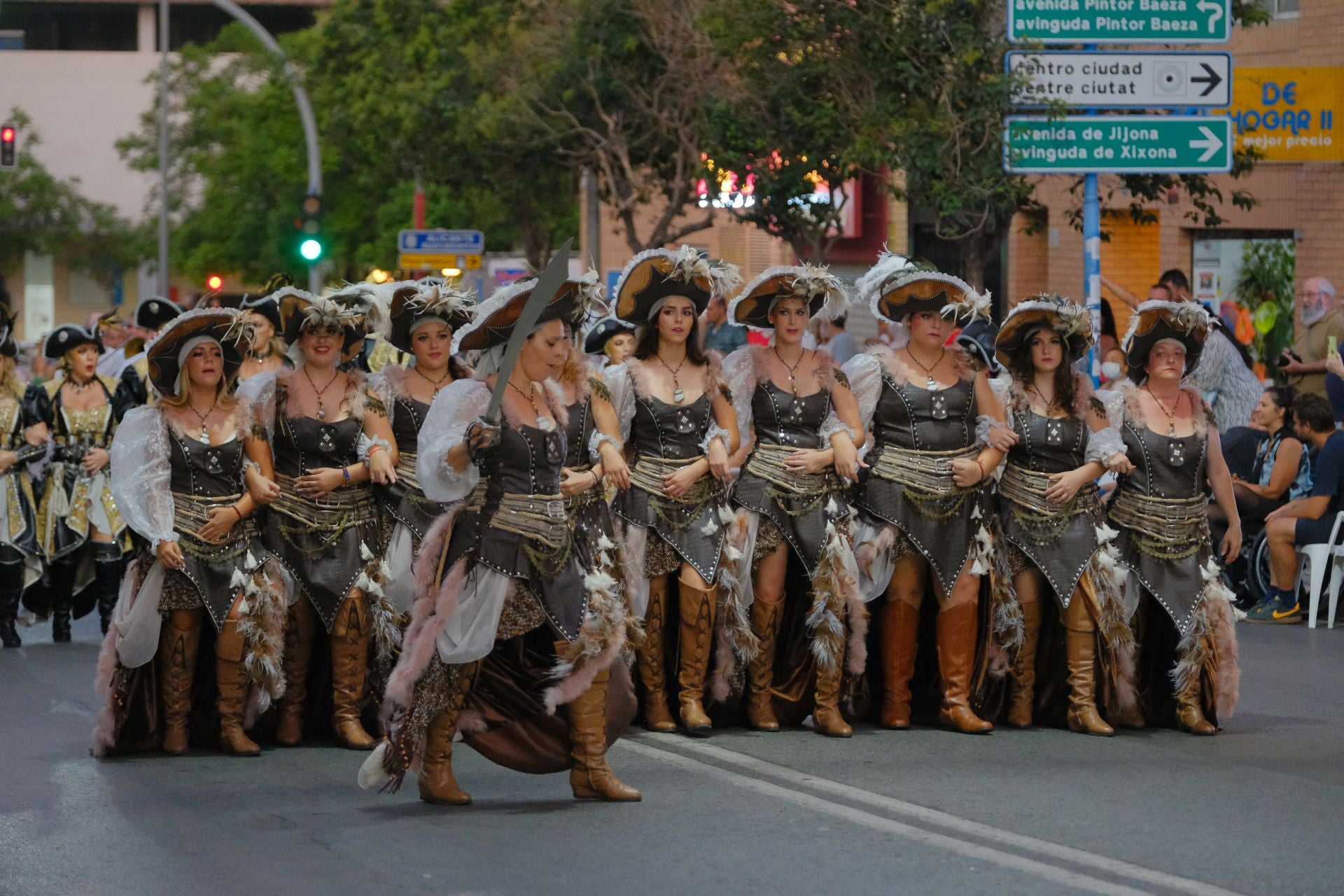 Espectacular Entrada Cristiana en las fiestas de Altozano