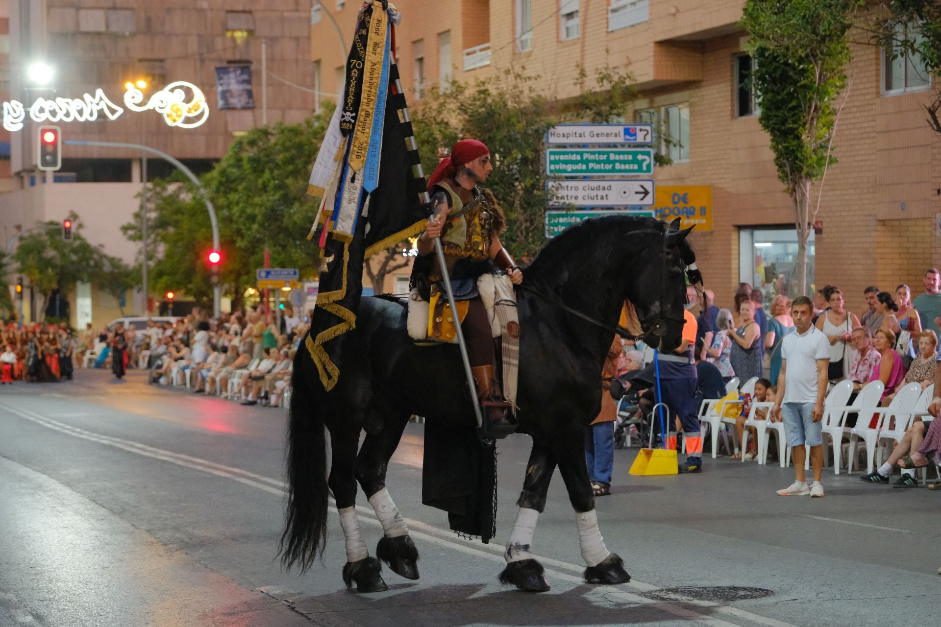 Espectacular Entrada Cristiana en las fiestas de Altozano