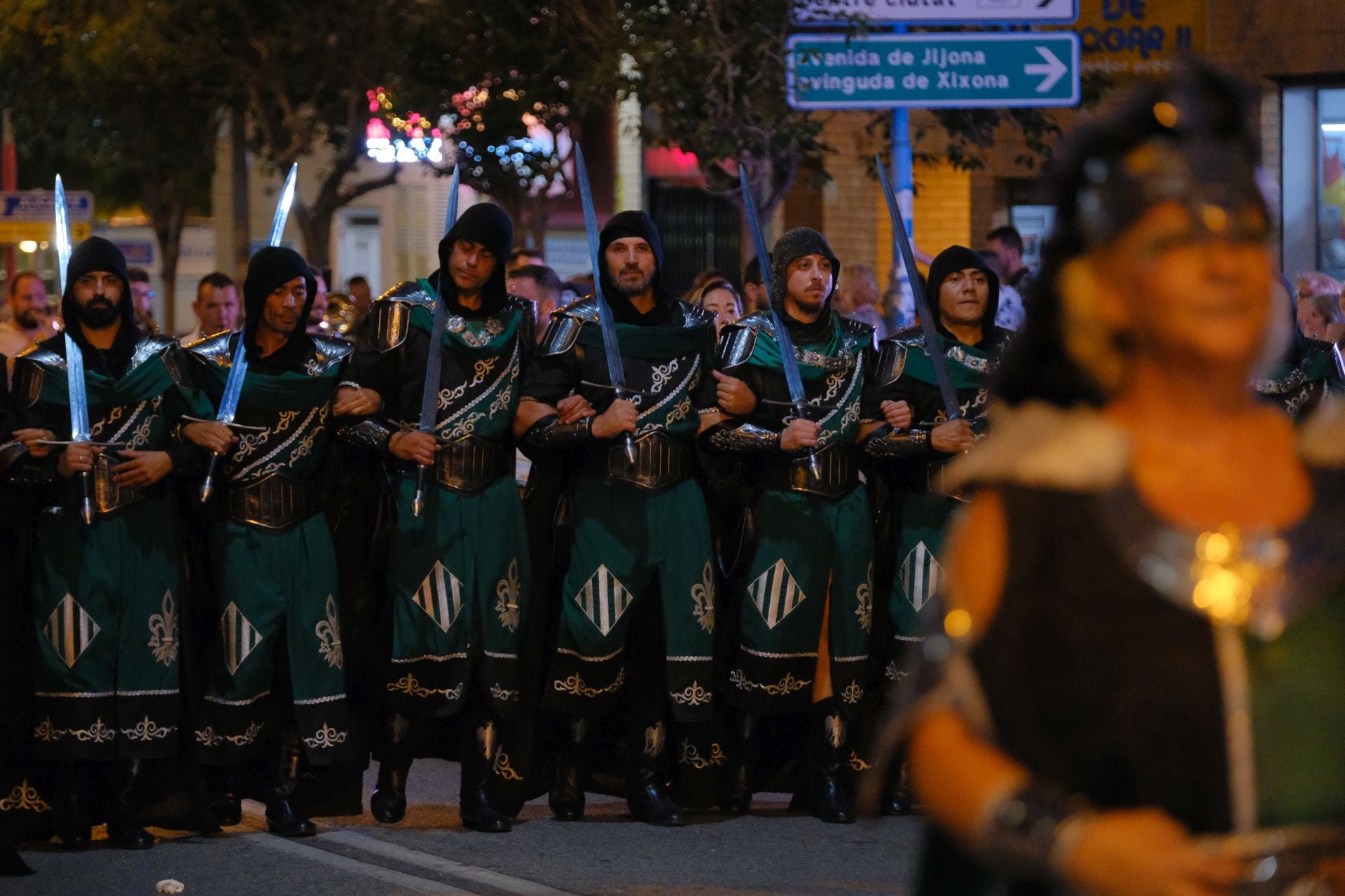 Espectacular Entrada Cristiana en las fiestas de Altozano