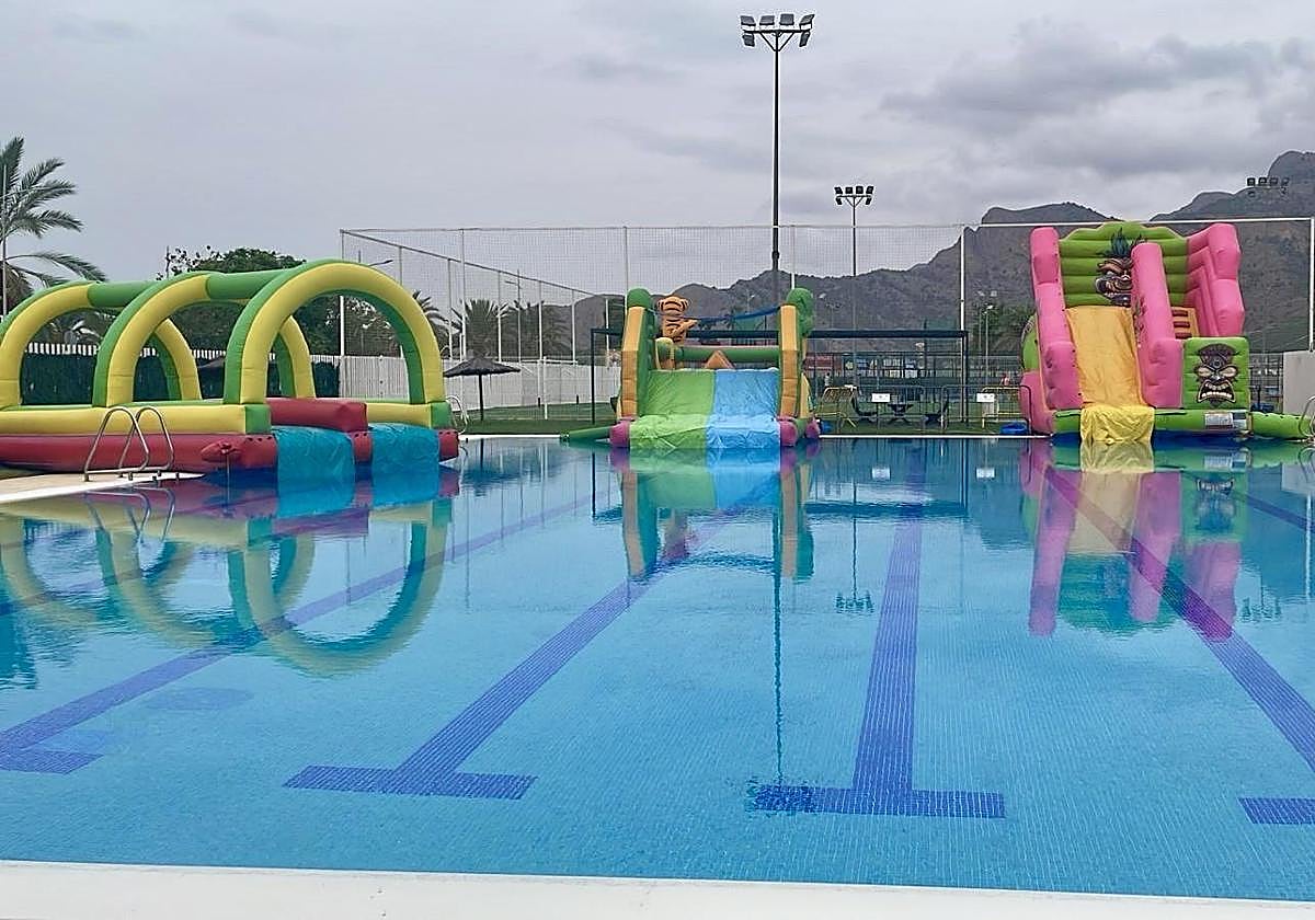 Instalaciones de la fiesta acuática de 2024