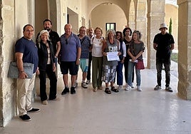 Participantes en los cursos de competencias digitales.