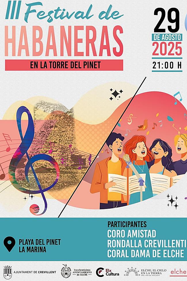 El evento tendrá lugar el próximo 29 de agosto a las 20.00 horas en la playa del Pinet.