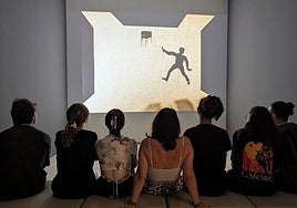 Una de las obras de Kara Walker.