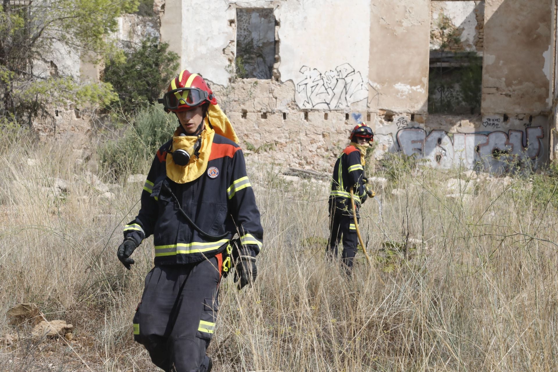 Xàbia se prepara para el fuego: simulacro de incendio en el municipio