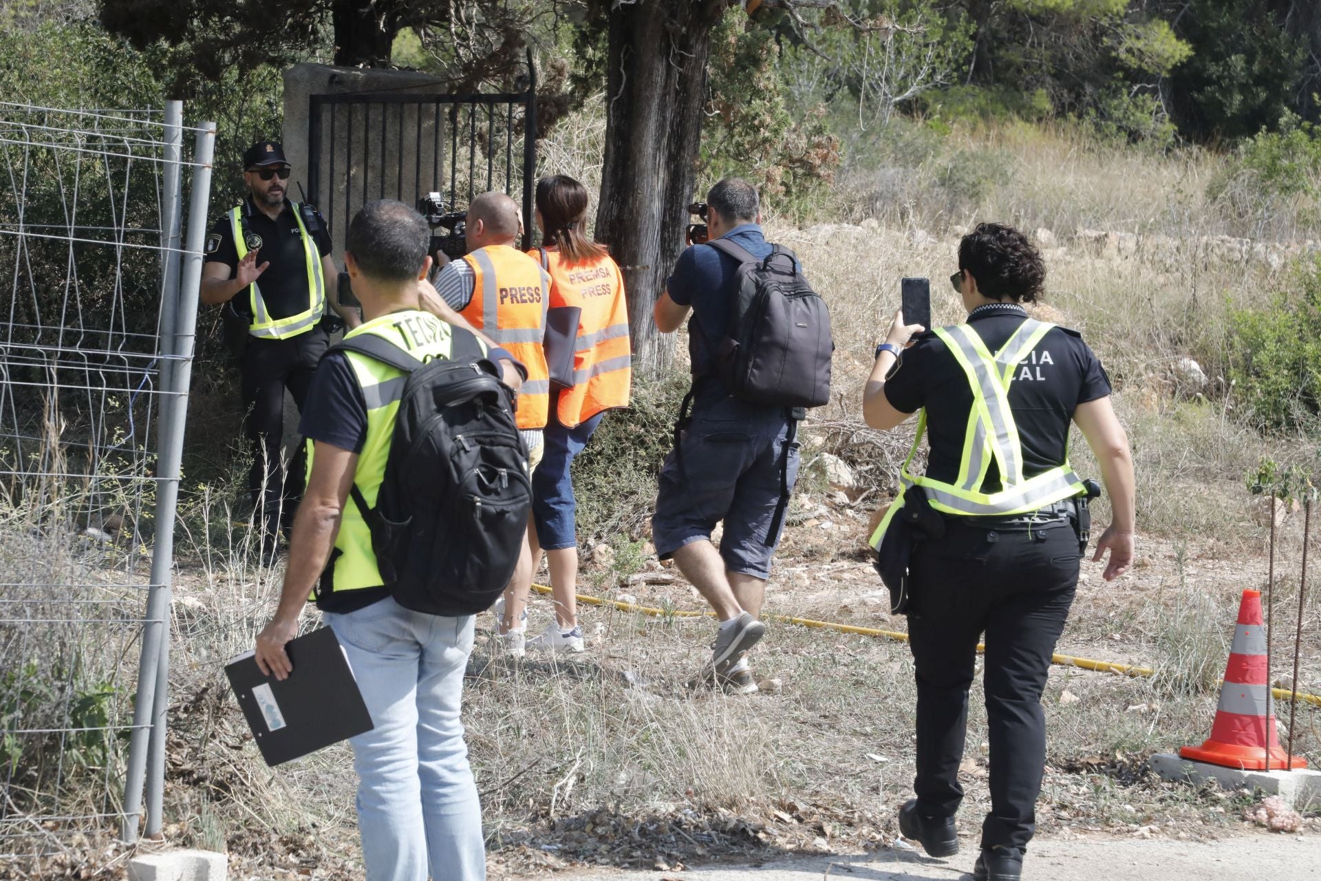 Xàbia se prepara para el fuego: simulacro de incendio en el municipio