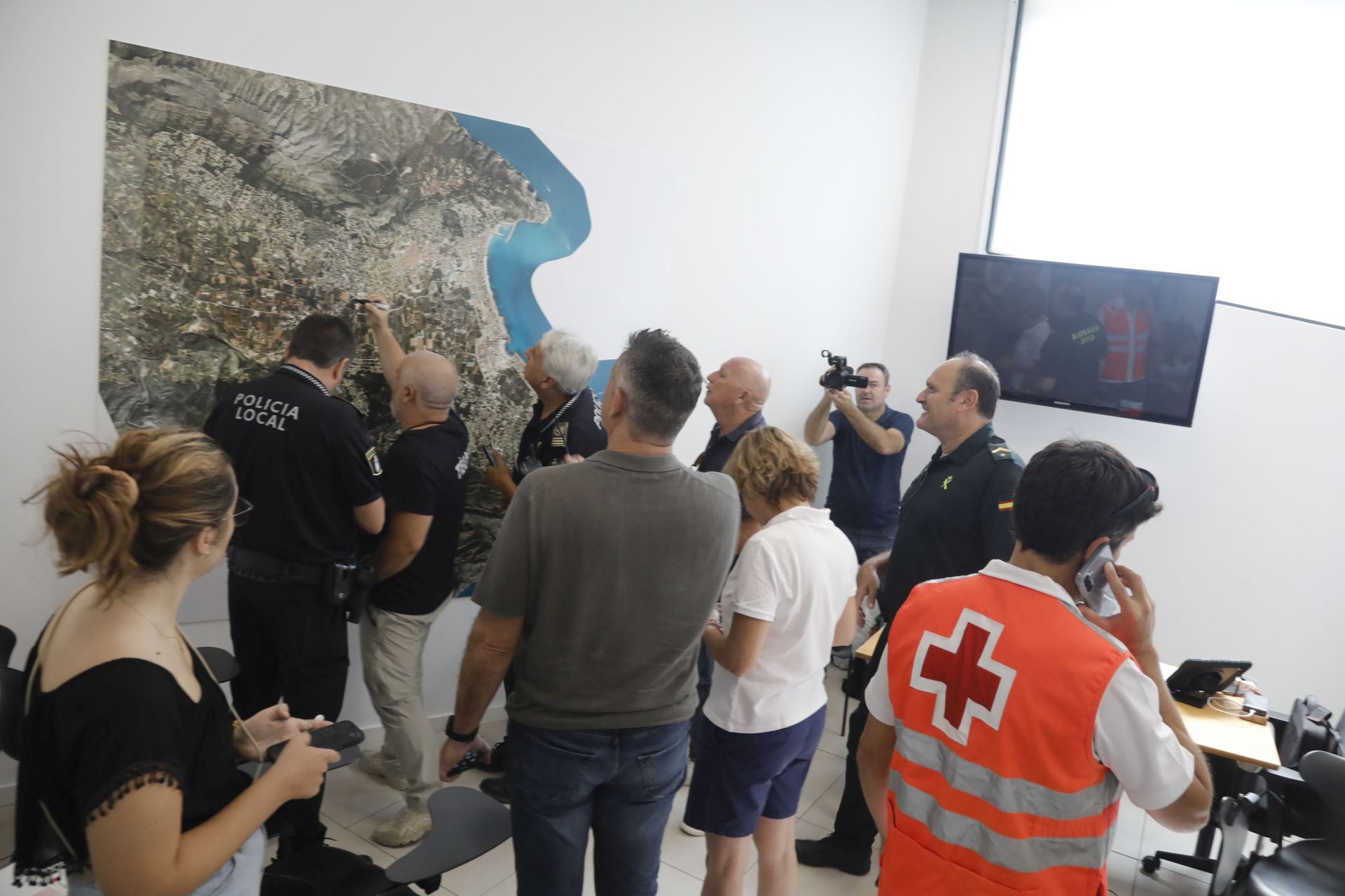 Xàbia se prepara para el fuego: simulacro de incendio en el municipio