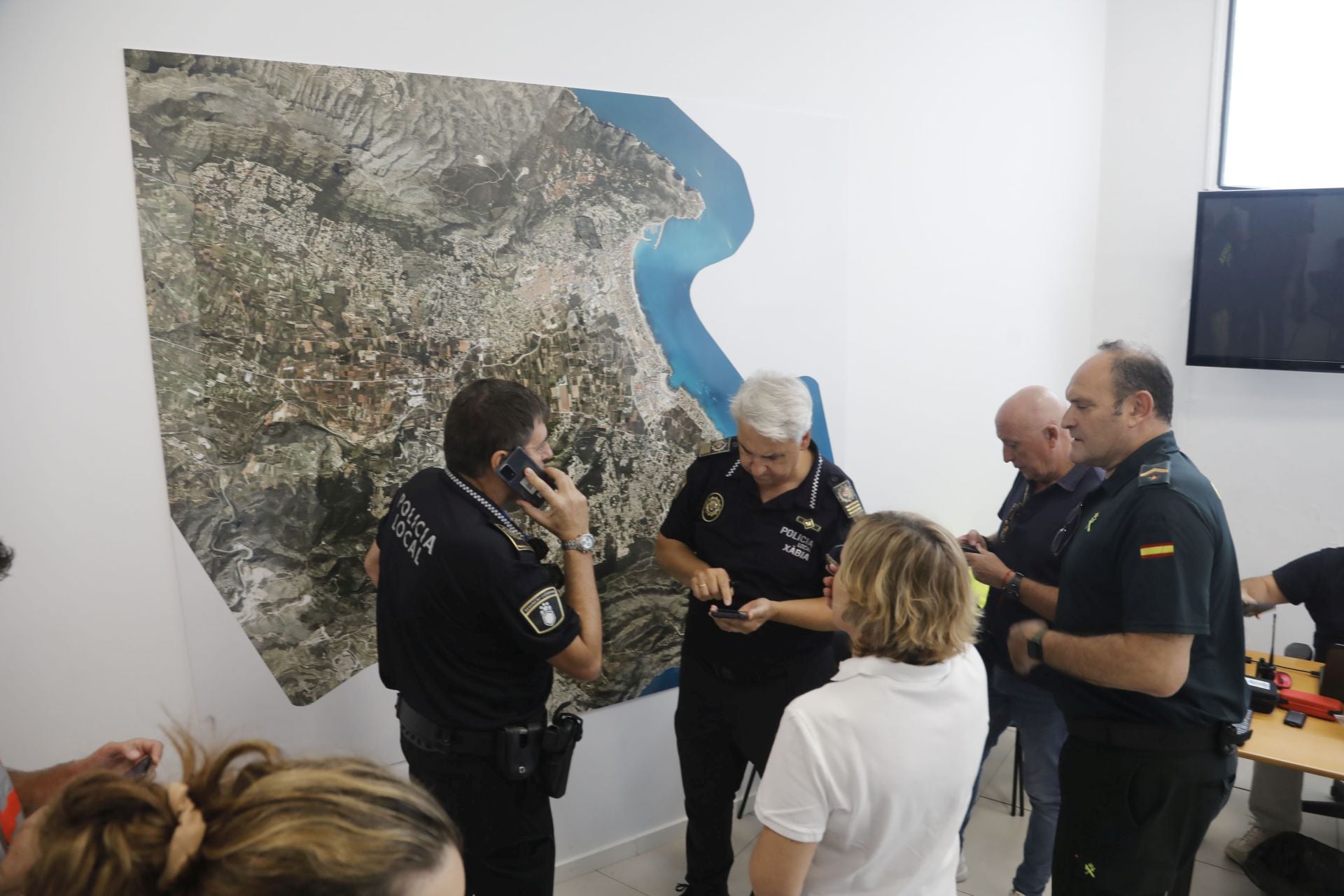 Xàbia se prepara para el fuego: simulacro de incendio en el municipio