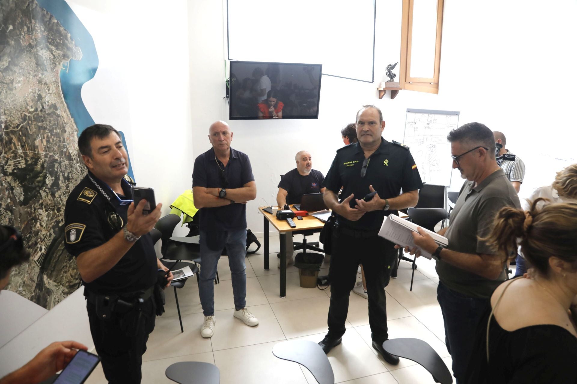 Xàbia se prepara para el fuego: simulacro de incendio en el municipio