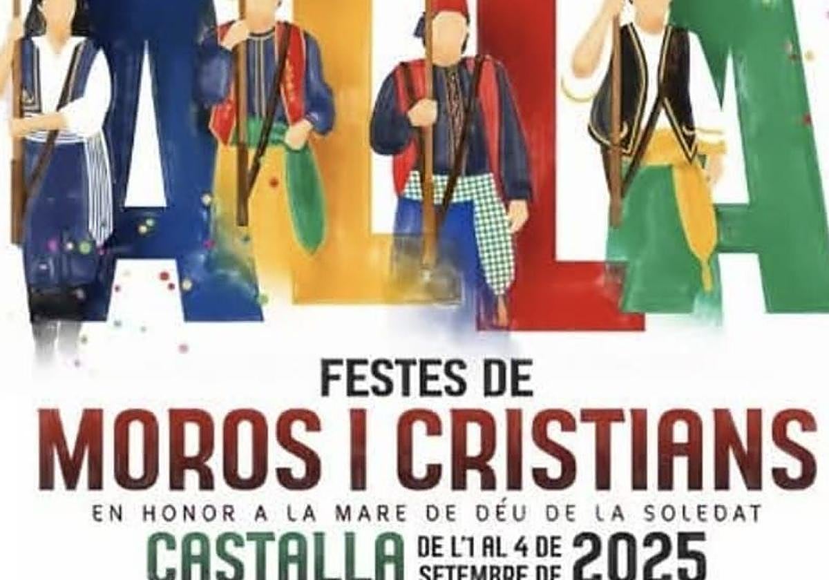 Presentación oficial de la programación de las Fiestas Mayores de Moros y Cristianos 2025 en Castalla.