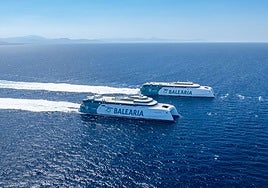 Baleària cuenta con más de 25 años de historia en el transporte marítimo de pasajeros, vehículos y mercancías.