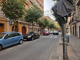 Calle Colón de Elda.