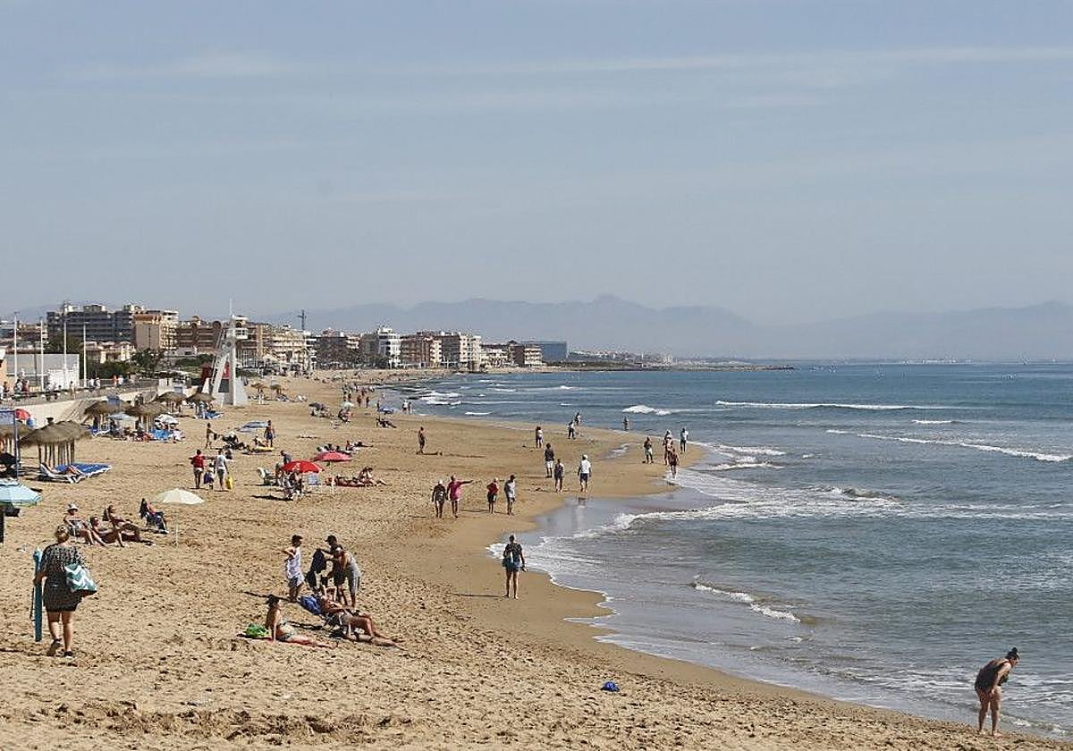 Playa de La Mata de Torrevieja.