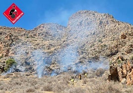 Lugar donde se ha producido el fuego.