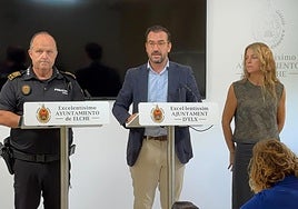 Comparecencia de Claudio Guilabert, el jefe de Policía Local y una experta en ciberseguridad que presta servicios al Ayuntamiento.