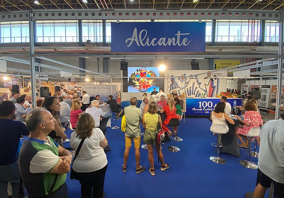 Evento gastronómico con presencia de Alicante.