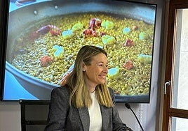 La concejala de Comercio, Hostelería y Mercados, Lidia López.