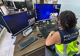 Imagen de una de las investigadoras.