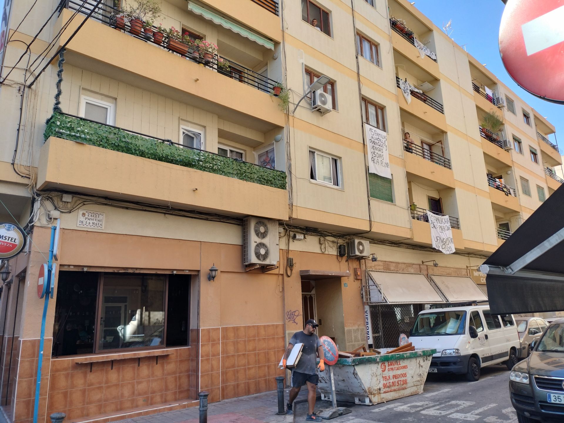 Malestar vecinal en el barrio de Carolinas.