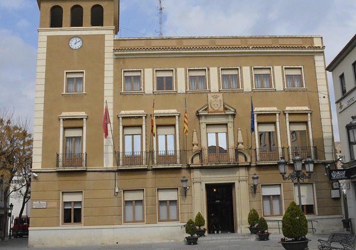 Fachada del Ayuntamiento de Elda.