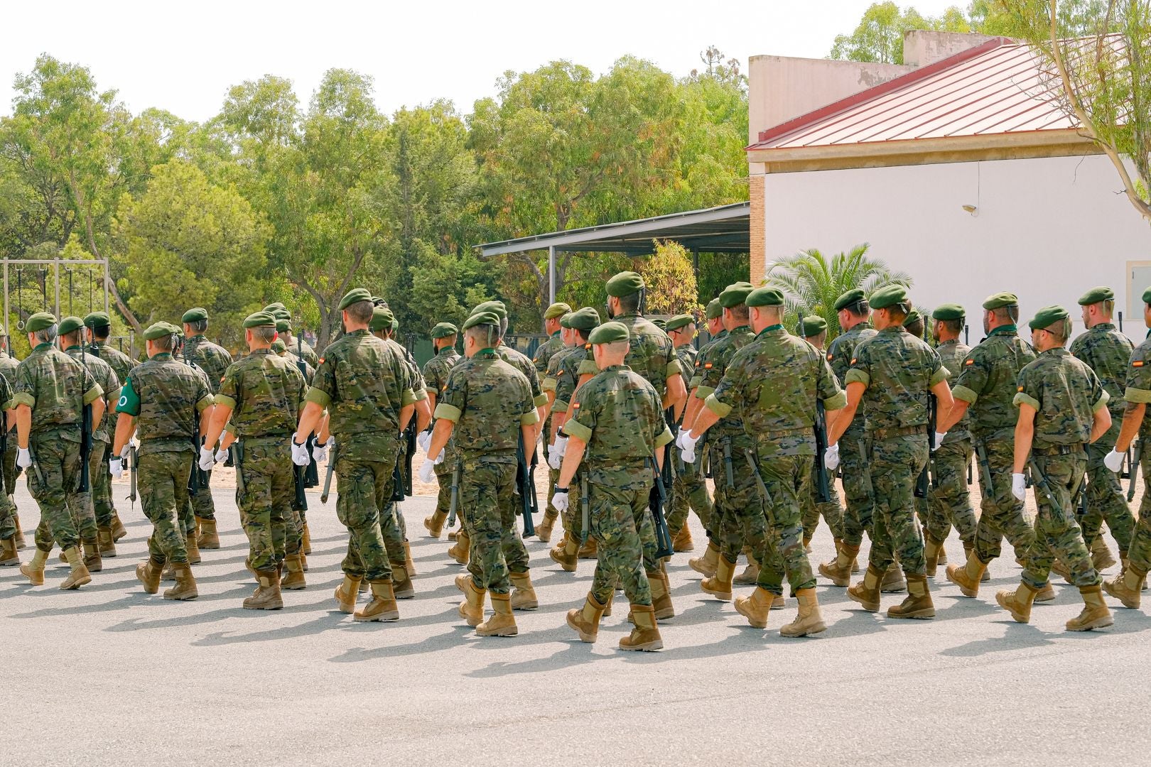 La toma de mando del nuevo líder del MOE, en imágenes