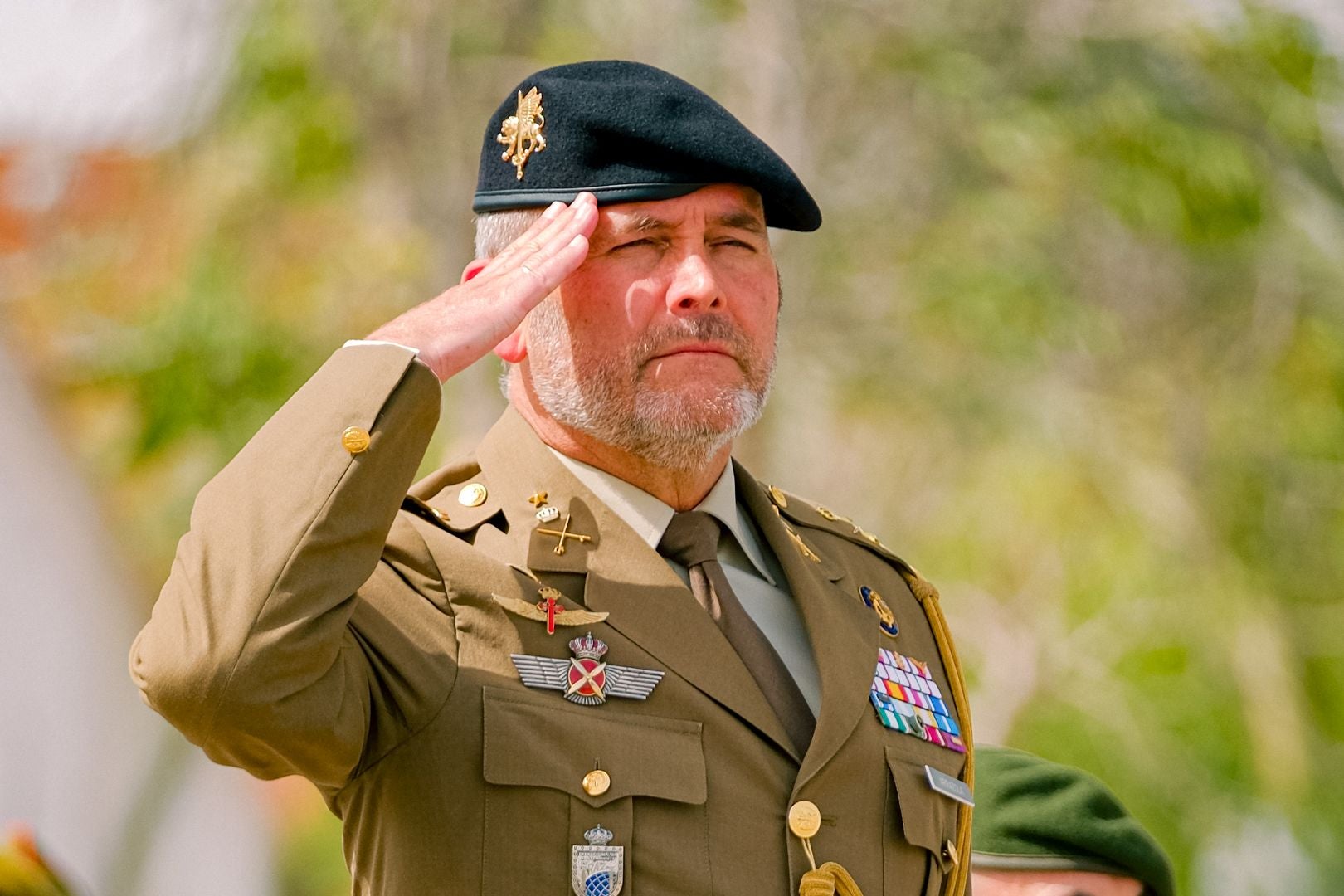 La toma de mando del nuevo líder del MOE, en imágenes