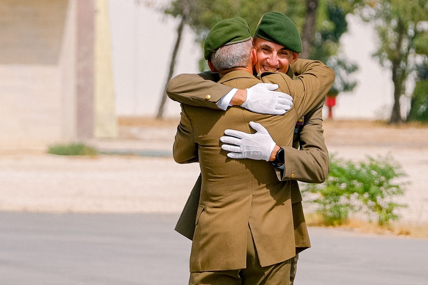 La toma de mando del nuevo líder del MOE, en imágenes