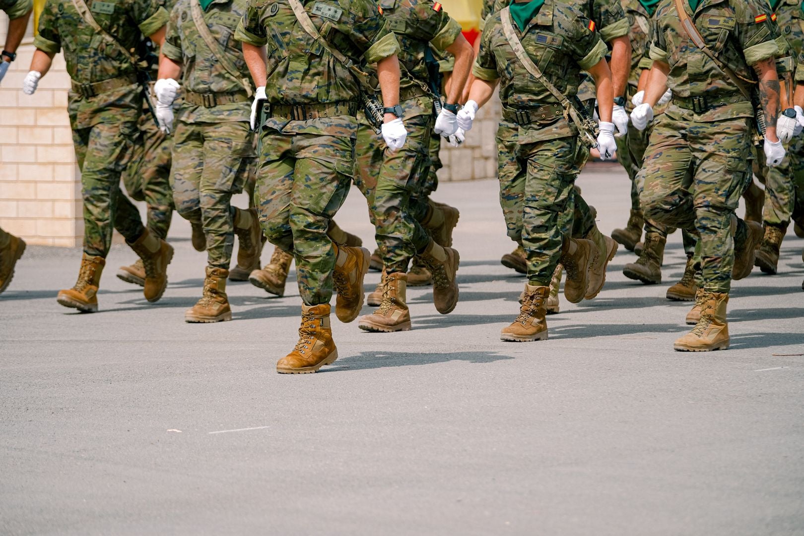 La toma de mando del nuevo líder del MOE, en imágenes