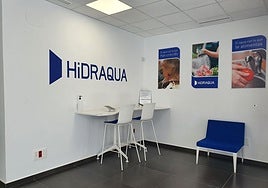 Oficina de la empresa Hidraqua.