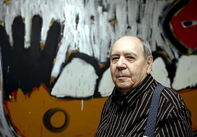 El artista Gustavo Torner.