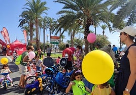 Celebración de la Ciclovía 2024 en la Puerta del Mar.