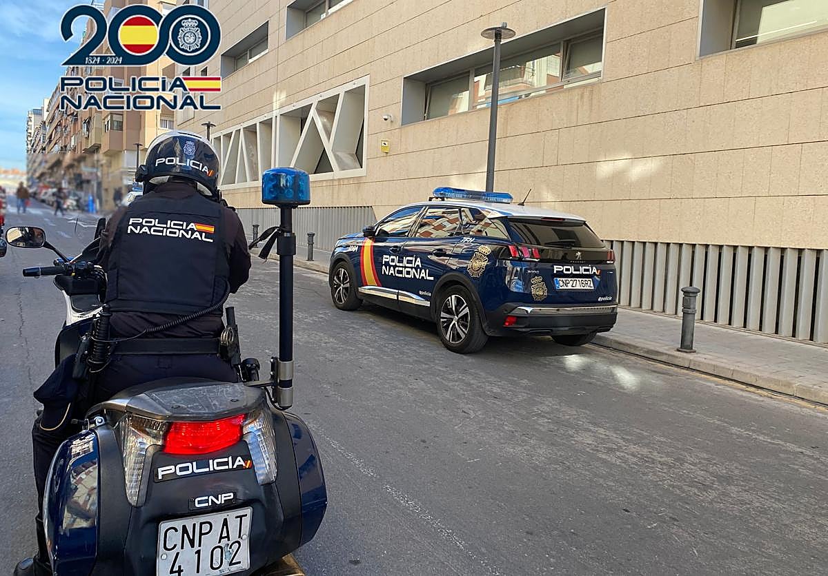 Foto de archivo de la Comisaría Provincial de Alicante.