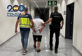 Detención en el aeropuerto de Alicante-Elche.