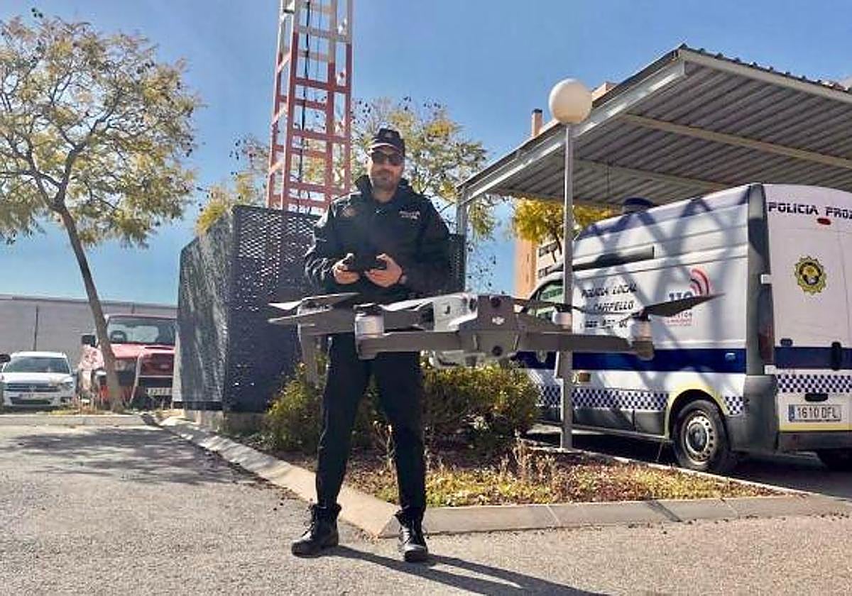 Dron de la Policía Local de El Campello.