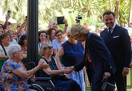 Elche se rinde ante Doña Sofía