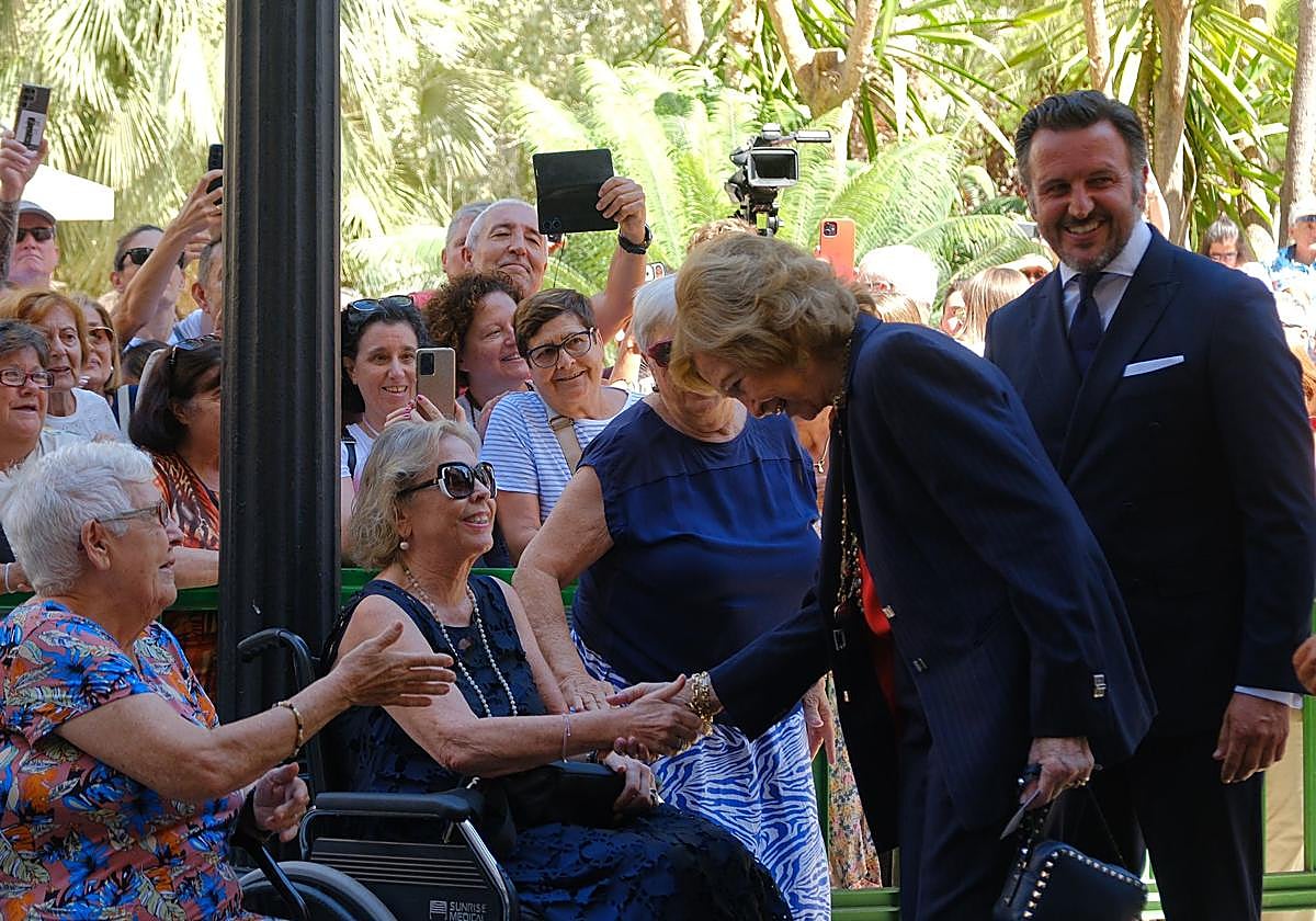 Elche se rinde ante Doña Sofía