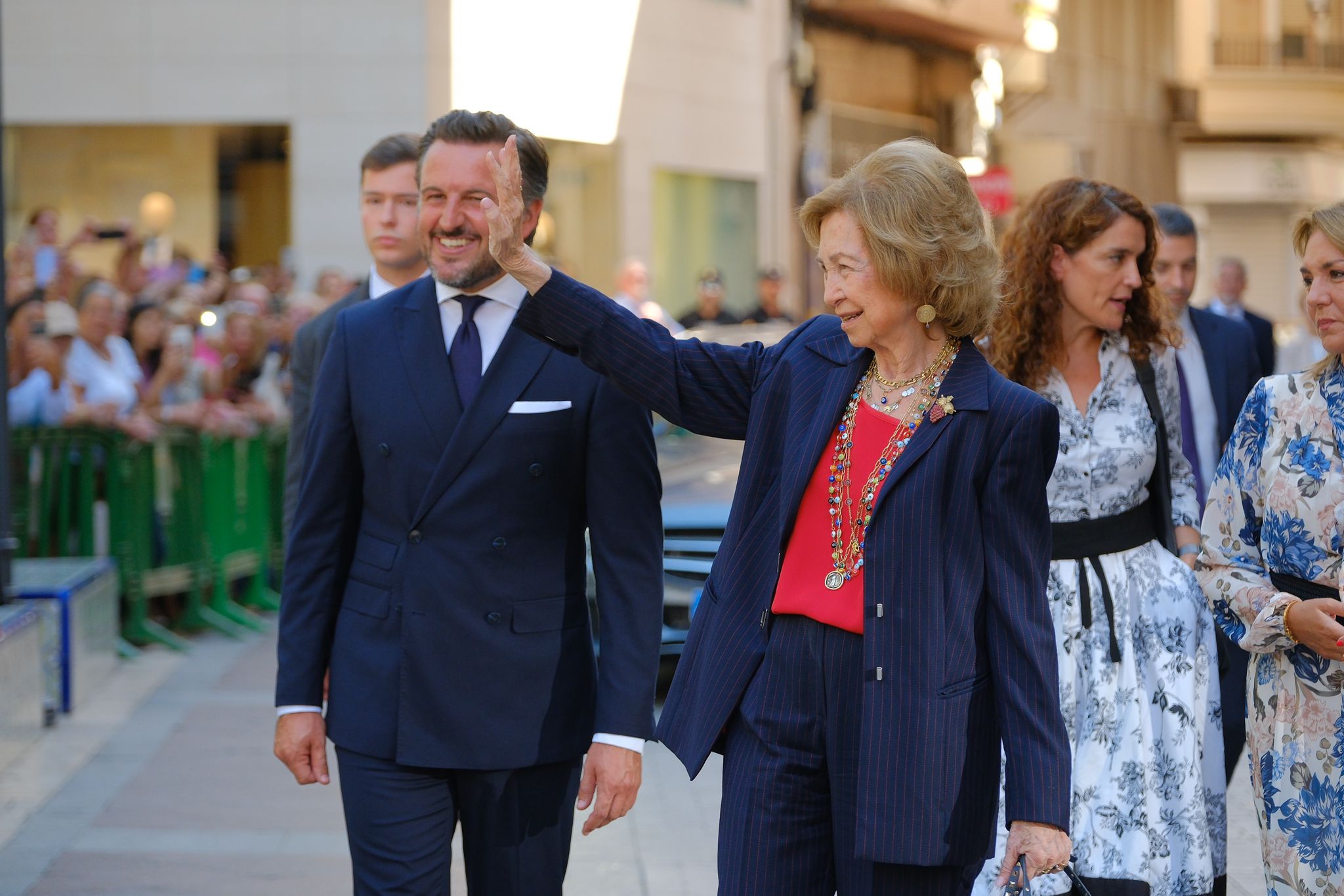 Elche se rinde ante Doña Sofía