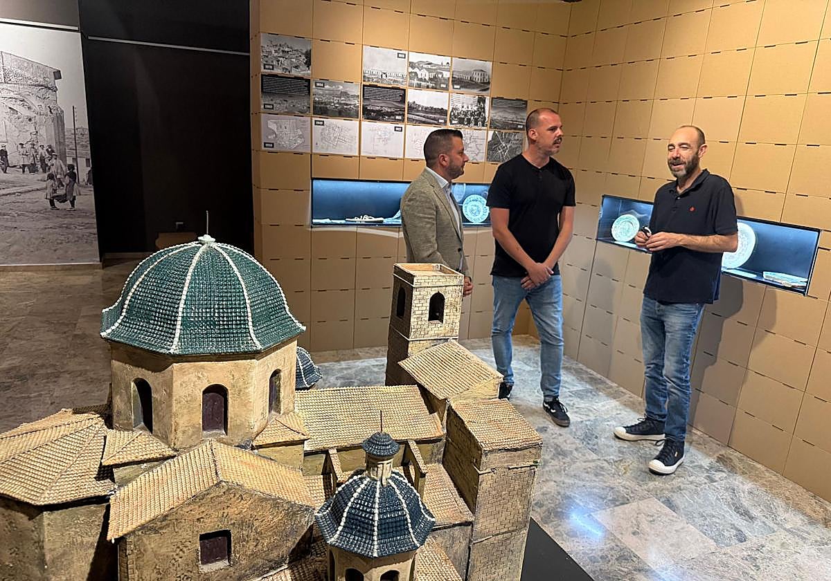 Exposición del centro histórico de Elda.