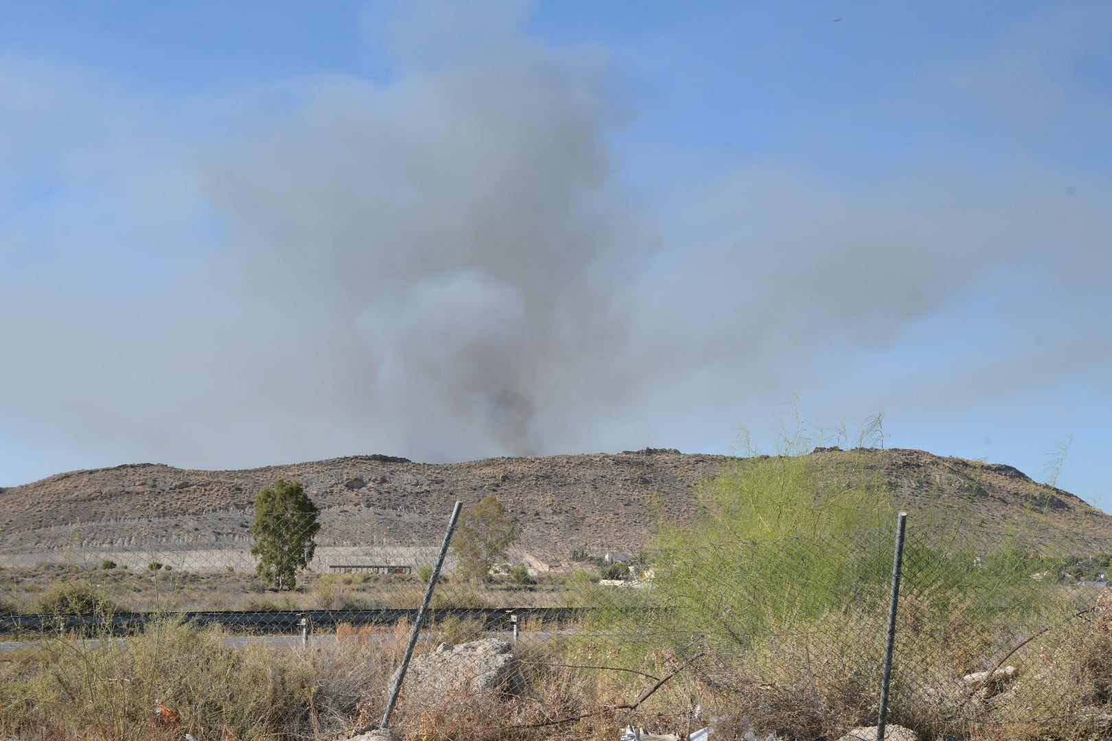El incendio forestal de Alicante, en imágenes