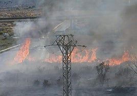El incendio forestal de Alicante, en imágenes
