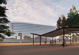 Recreación del futuro barrio Nueva Albufereta.