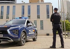 Policía Nacional de Benidorm.