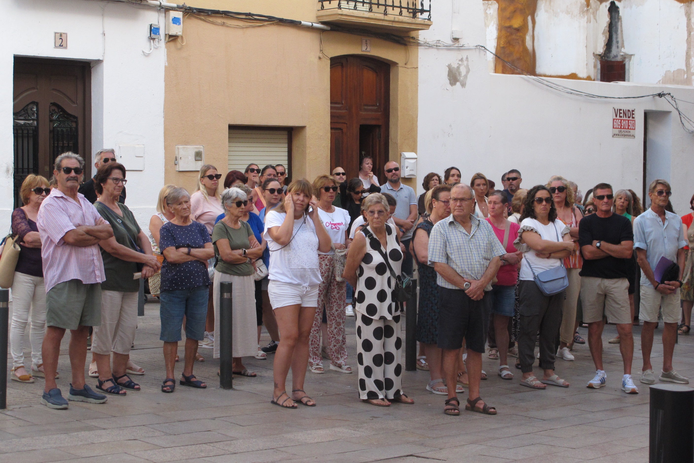 Calp muestra su dolor por la muerte de las pequeñas Sofía y Sahily Marcela