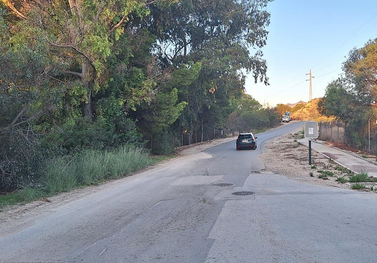 Uno de los caminos a asfaltar en La Vila.