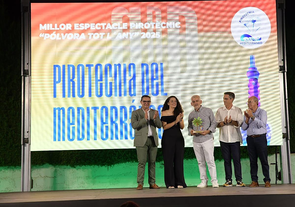 Segunda Gala de la pirotecnia 'Pedro Luis Sirvent'.