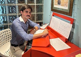 El compositor alicantino Mario Nicolás Quinto Mora.