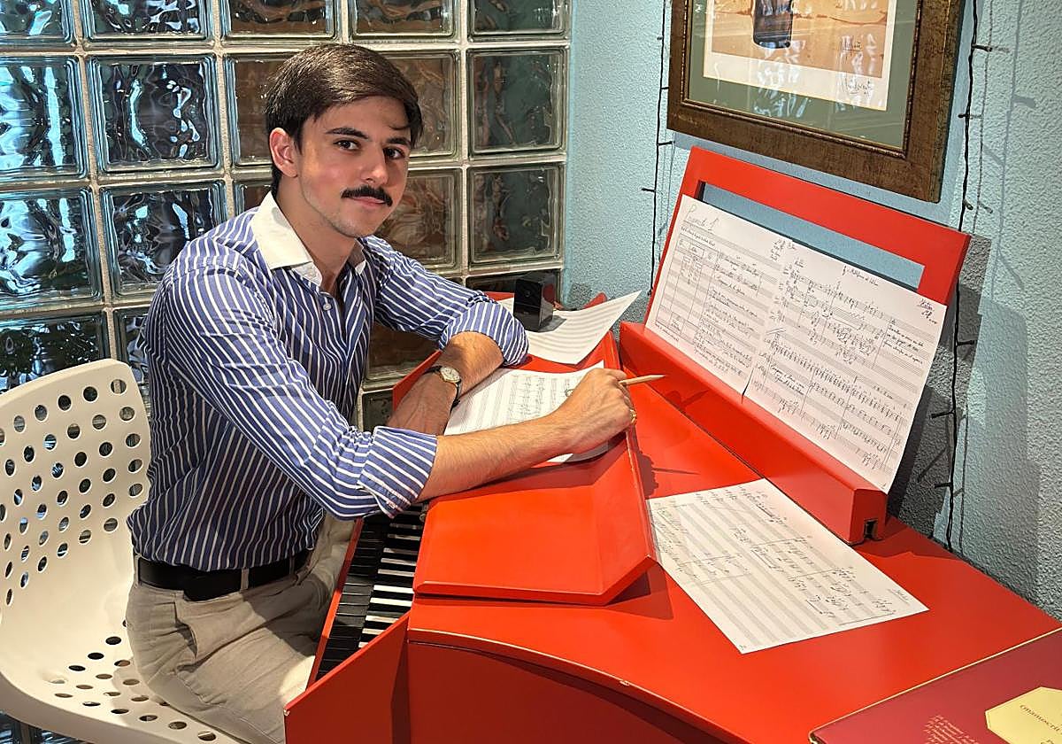 El compositor alicantino Mario Nicolás Quinto Mora.