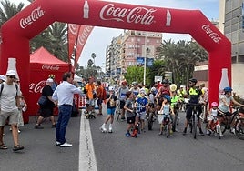 Ciclovía Litoral de Alicante.