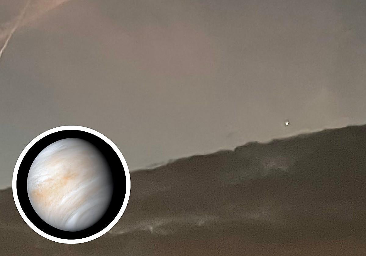 El planeta Venus al detalle y visto desde Alicante.